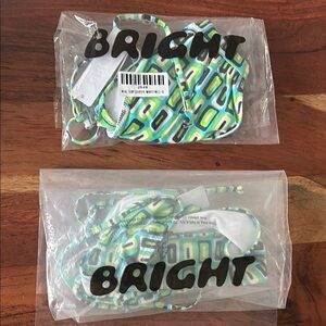 Bright Geometric Bikini Top
